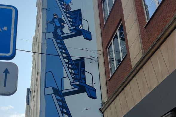 Tour del fumetto a Bruxelles